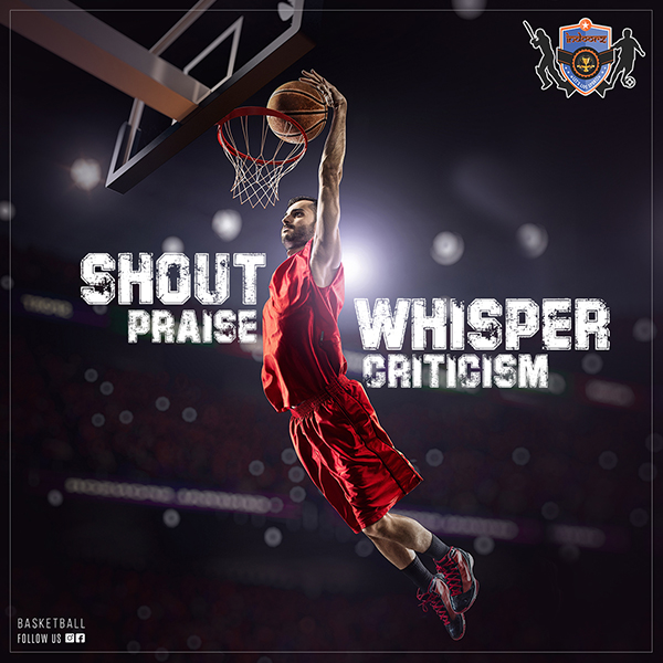 Shout Praise, Whisper Criticism - Social Media Graphic Portfolio